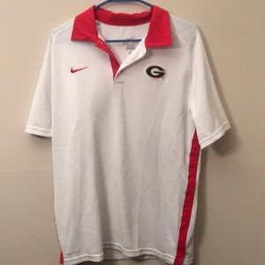 Uga Nike collar shirt